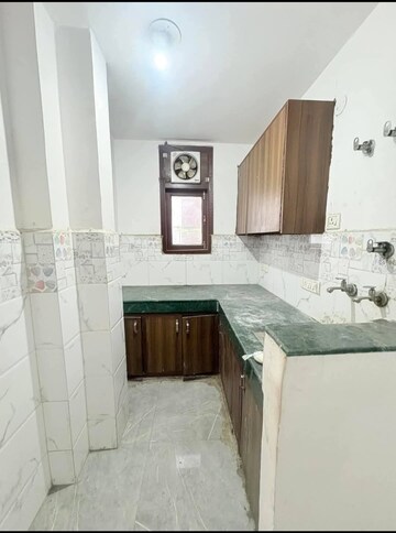 Kitchen in 1 BHK Builder Floor at Saket – for Rent