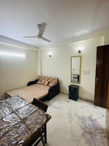 Bedroom in 2 BHK Builder Floor at Freedom Fighters Enclave – for Rent