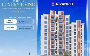 3 BHK Apartment For Sale in Nizampet