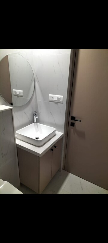 Bathroom in 2 BHK Apartment at Sheth Auris Serenity Tower 2, Malad West – for Sale