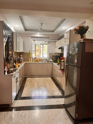 Kitchen in 3.5 BHK Builder Floor at Uppal Southend, Sector 49 – for Sale