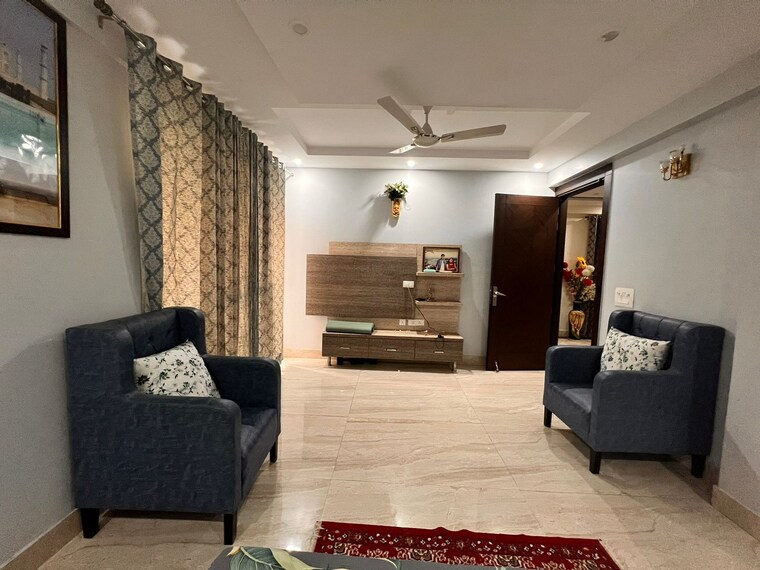 Living Room, uppal-southend 3.5 Bedroom 311 Sq.Yd. Builder Floor In Sector 49 Gurgaon 8375176