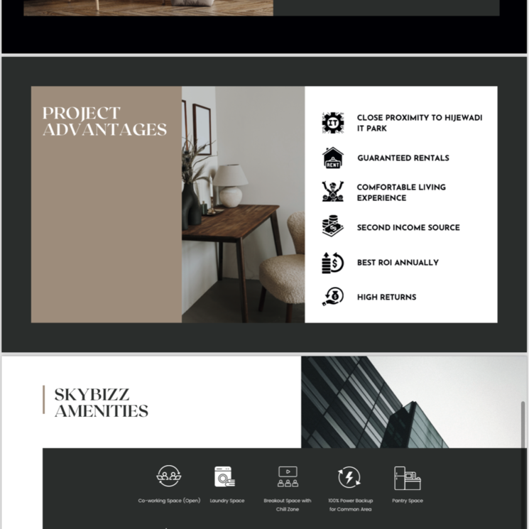 undefined, saarrthi-skybizz Studio 254 Sq.Ft. Apartment In Mahalunge Pune 8375196