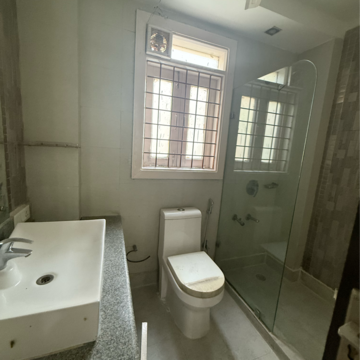 Bathroom in 3 BHK Builder Floor at Greater Kailash ii – for Rent