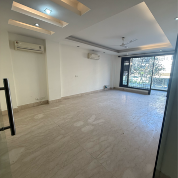 Living Room in 3 BHK Builder Floor at Greater Kailash ii – for Rent