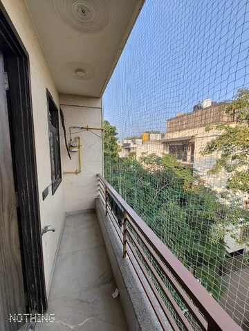 Balcony in 1 BHK Builder Floor at Saket – for Rent
