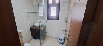 Bathroom in 2 BHK Builder Floor at Saket – for Rent