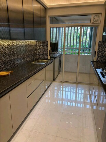 Kitchen in 3 BHK Apartment at Venkatesh Skydale, Sinhagad Road – for Rent