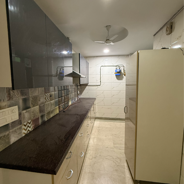 Kitchen, kalkaji 2 Bedroom 1300 Sq.Ft. Builder Floor In Kalkaji Delhi 8375262