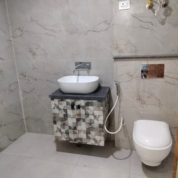 Bathroom in 3 BHK Builder Floor at Saket – for Rent