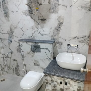 Bathroom in 3 BHK Builder Floor at Saket – for Rent