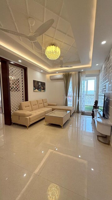 Living Room in 2 BHK Apartment at Capital Paradise, Pathribagh – for Sale