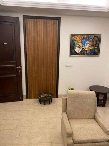 Living Room in 1 BHK Builder Floor at Saket – for Rent