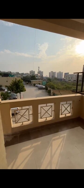 Balcony in 3 BHK Apartment at Orbit Apartments, Vip Road – for Sale