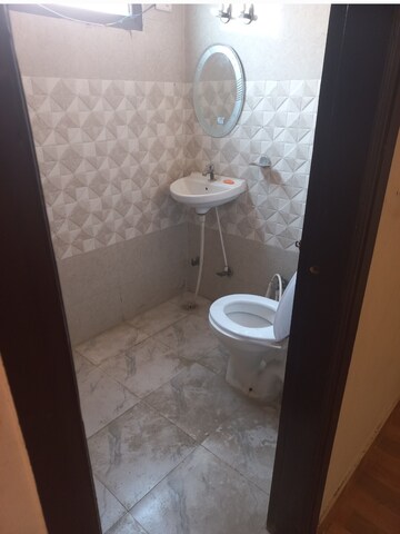 Bathroom in 2 BHK Builder Floor at Sector 37 – for Rent