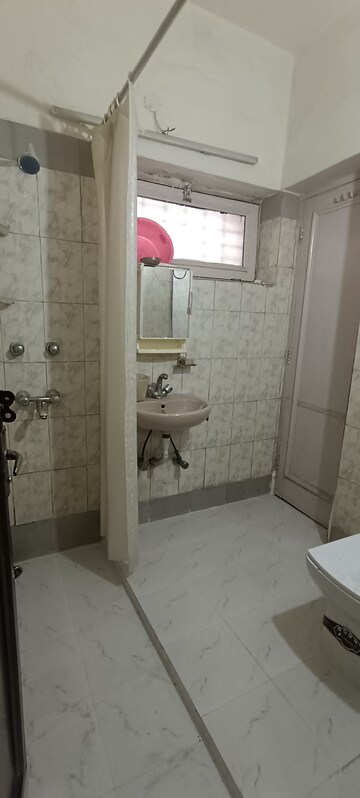 Bathroom in 2.5 BHK Builder Floor at Kalkaji – for Rent