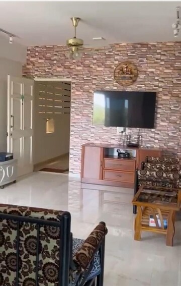 Living Room in 2 BHK Apartment at Siolim – for Rent