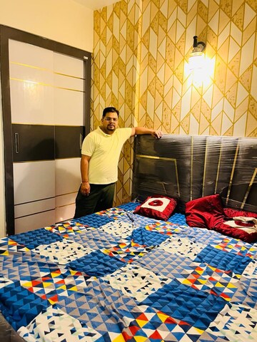 Bedroom in 2 BHK Apartment at Migsun Roof, Raj Nagar Extension – for Rent