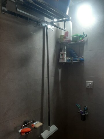 Bathroom in 1 BHK Apartment at Neel Sidhi Orbit, New Panvel – for Rent