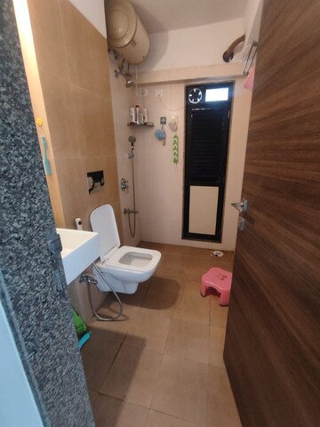 Bathroom in 3 BHK Apartment at Kanakia Rainforest, Andheri East – for Rent