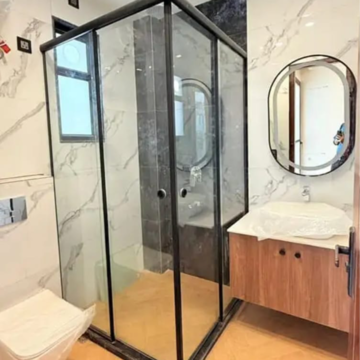 Bathroom in 4 BHK Builder Floor at Ansal API Esencia, Sector 67 – for Sale