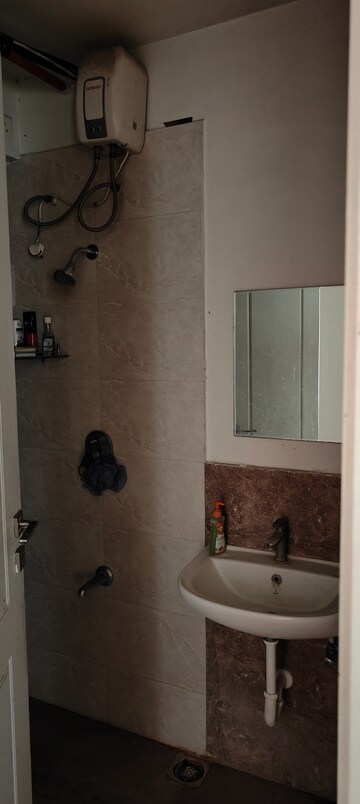 Bathroom in 2 BHK Apartment at Mittal High Mont, Hinjewadi – for Rent