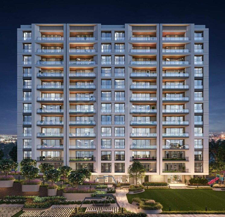 Exterior View, vesu 3 Bedroom 2500 Sq.Ft. Apartment In Vesu Surat 8375624