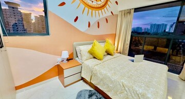 Bedroom in 3 BHK Apartment at Nahar Amrit Shakti, Chandivali – for Rent