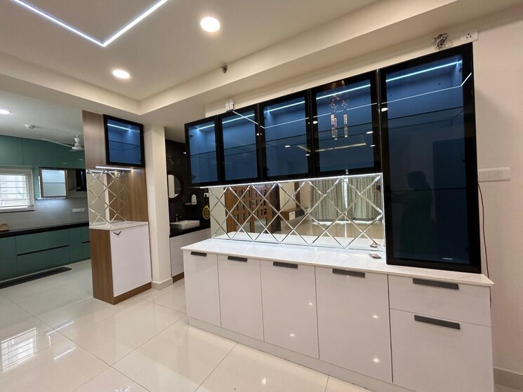Kitchen, my-home-tarkshya 3 Bedroom 2235 Sq.Ft. Apartment In Kokapet Hyderabad 8375693