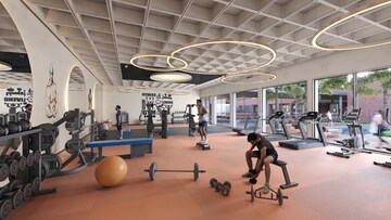 Gym in 4 BHK Apartment at Dumas – for Sale