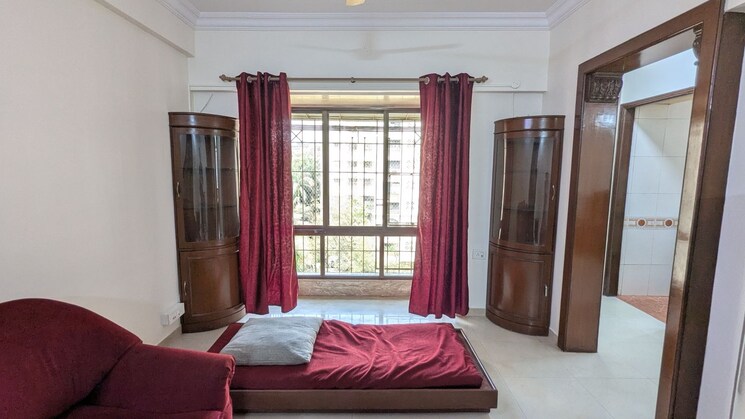Bedroom, lake-primrose 2 Bedroom 970 Sq.Ft. Apartment In Powai Mumbai 8375993