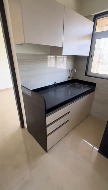 Kitchen in 1 BHK Apartment at Lashkaria Pearl, Jogeshwari West – for Rent
