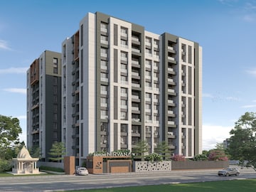 3 BHK Apartment – Exterior View View at Vesu - for Sale