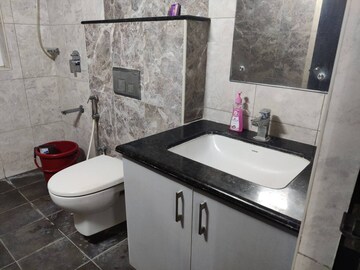 Attached Bathroom in 3 BHK Apartment at Pashmina Waterfront, Old Madras Road – for Rent