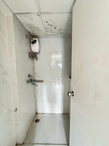 Bathroom in 1 BHK Apartment at Runwal Gardens Phase 2, Dombivli East – for Rent