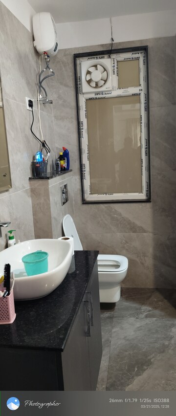 Bathroom in 3 BHK Builder Floor at Sector 23 – for Rent