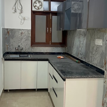 Kitchen in 3 BHK Builder Floor at Chattarpur – for Rent