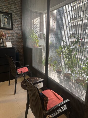 Balcony in 2 BHK Apartment at Highland CHS, Pali Hill – for Rent