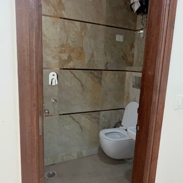 Bathroom in 3 BHK Builder Floor at Chattarpur – for Rent
