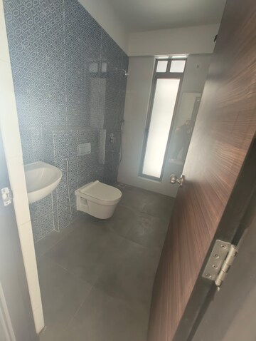 Bathroom in 3 BHK Apartment at Rajesh Raj Infinia, Malad West – for Rent