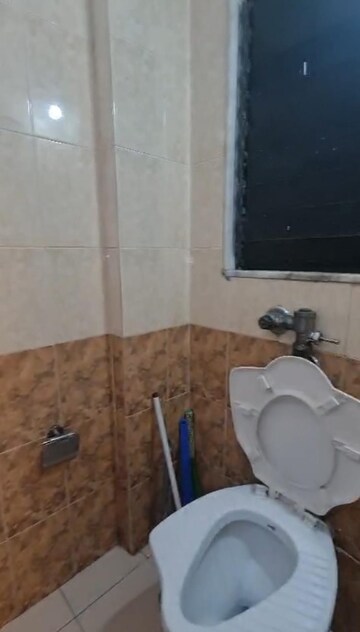 Bathroom in 2 BHK Apartment at Royal Classic Co Op Society, Andheri West – for Rent