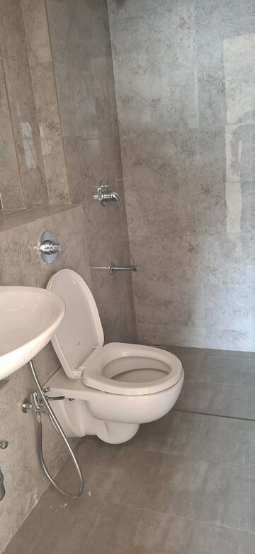 Bathroom in 2 BHK Apartment at Chandak Cornerstone, Worli – for Rent