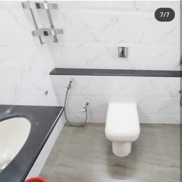 Bathroom in 2 BHK Apartment at Bandra West – for Rent