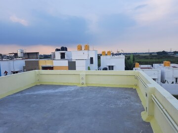 Terrace in 2 BHK Villa at MS Royal Gate, Thiruninravur – for Rent