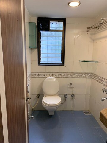 Bathroom in 3 BHK Apartment at Bandra West – for Rent
