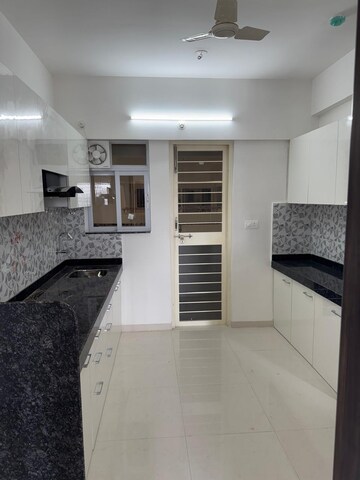 Kitchen in 3 BHK Apartment at Brahma Meander, Kharadi – for Rent