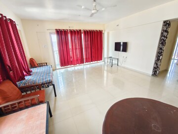 Living Room in 3 BHK Apartment at Brahma Meander, Kharadi – for Rent