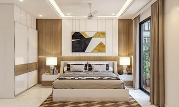 Bedroom in 3 BHK Apartment at Soham Tropical Lagoon, Ghodbunder Road – for Sale