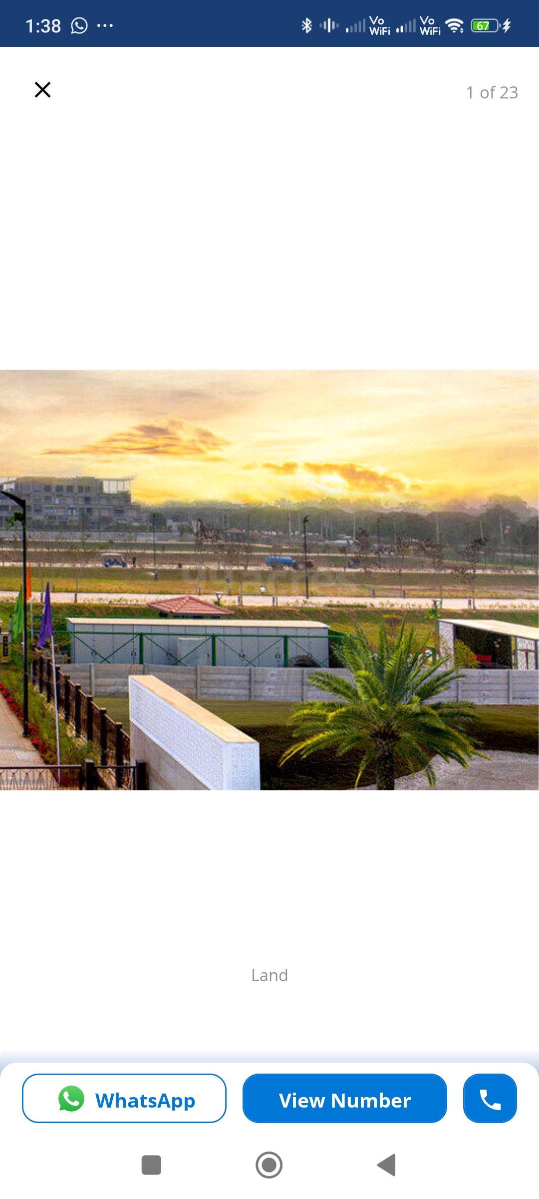 Plot For Sale in Adore Smart City