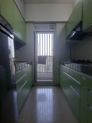Kitchen in 2 BHK Apartment at RIPL Aikya Roots, Vikhroli West – for Sale
